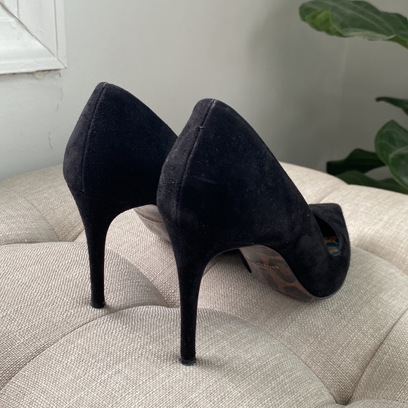 Dolce & Gabbana Black Kate Leopard Heels - Picture 6 of 9